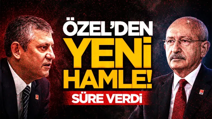 Özgür Özel'den bir kurultay hamlesi daha! Süre verdiler 