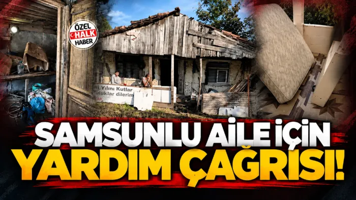 Salıpazarı’nda harabe evde yaşam mücadelesi!