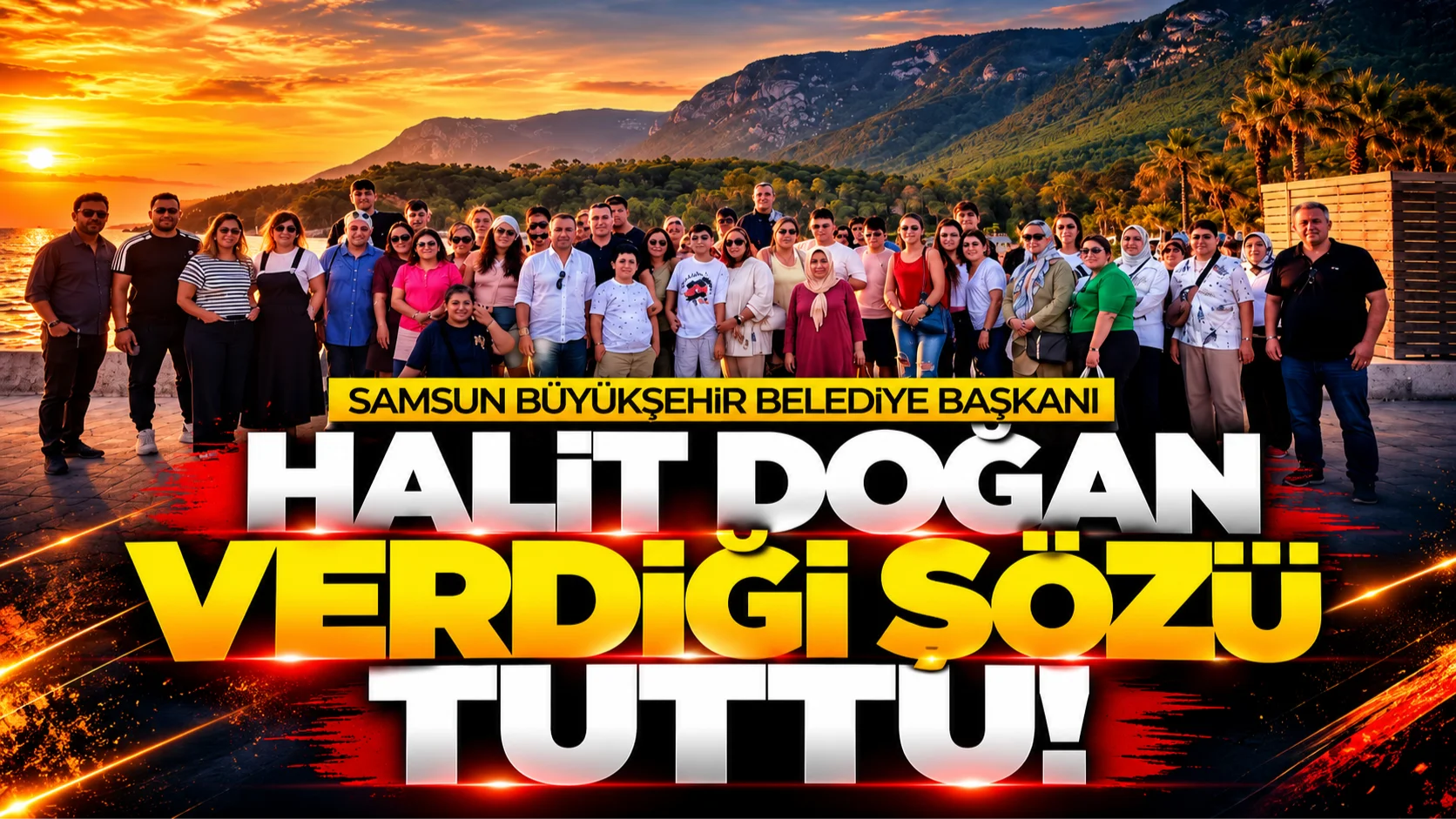Samsun Büyükşehir Belediye Başkanı Halit Doğan sözünü tuttu! Özel öğrenciler şehir şehir gezdi