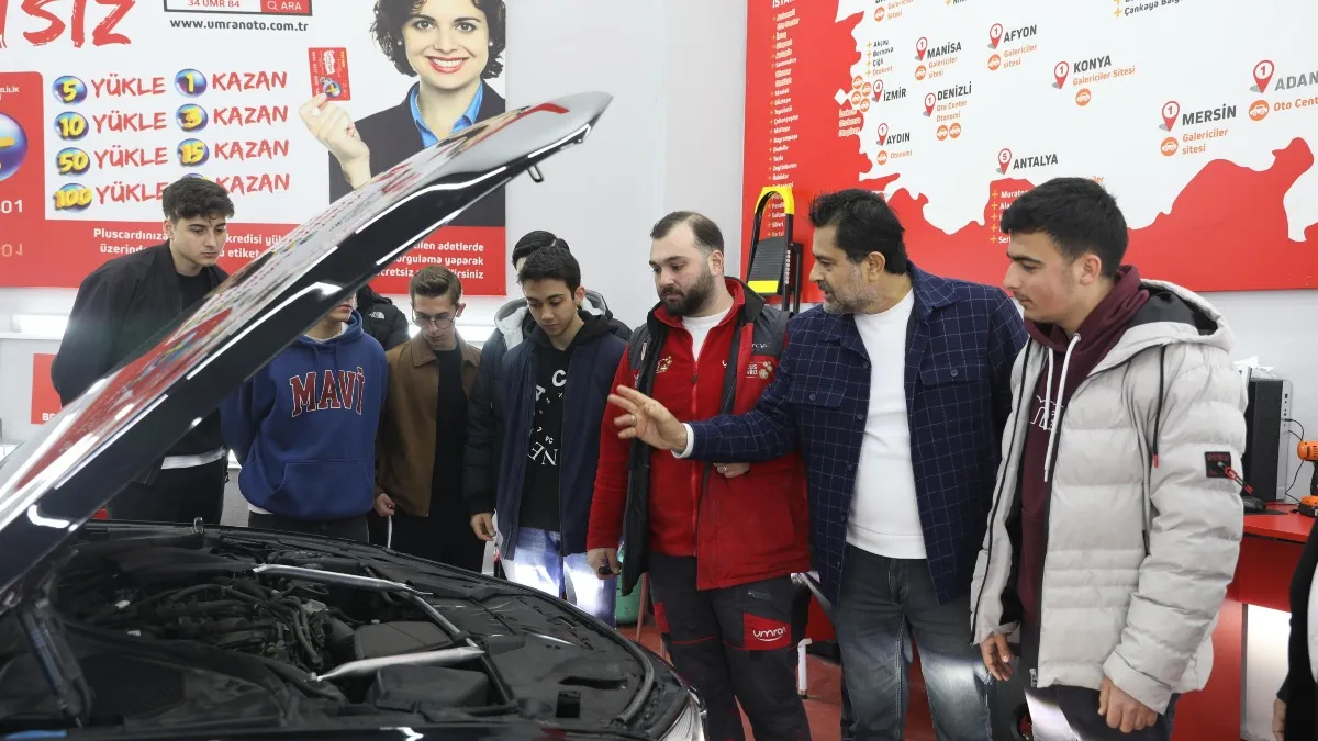 Samsun Büyükşehir Belediyesi'nden Gençler için oto ekspertiz kursu