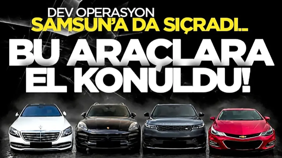 Samsun dahil 14 ilde kaçakçılık operasyonu: 11 tutuklama