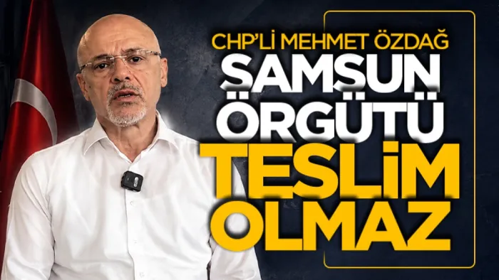 Samsun İl Başkanı Mehmet Özdağ: Samsun örgütü teslim olmaz!