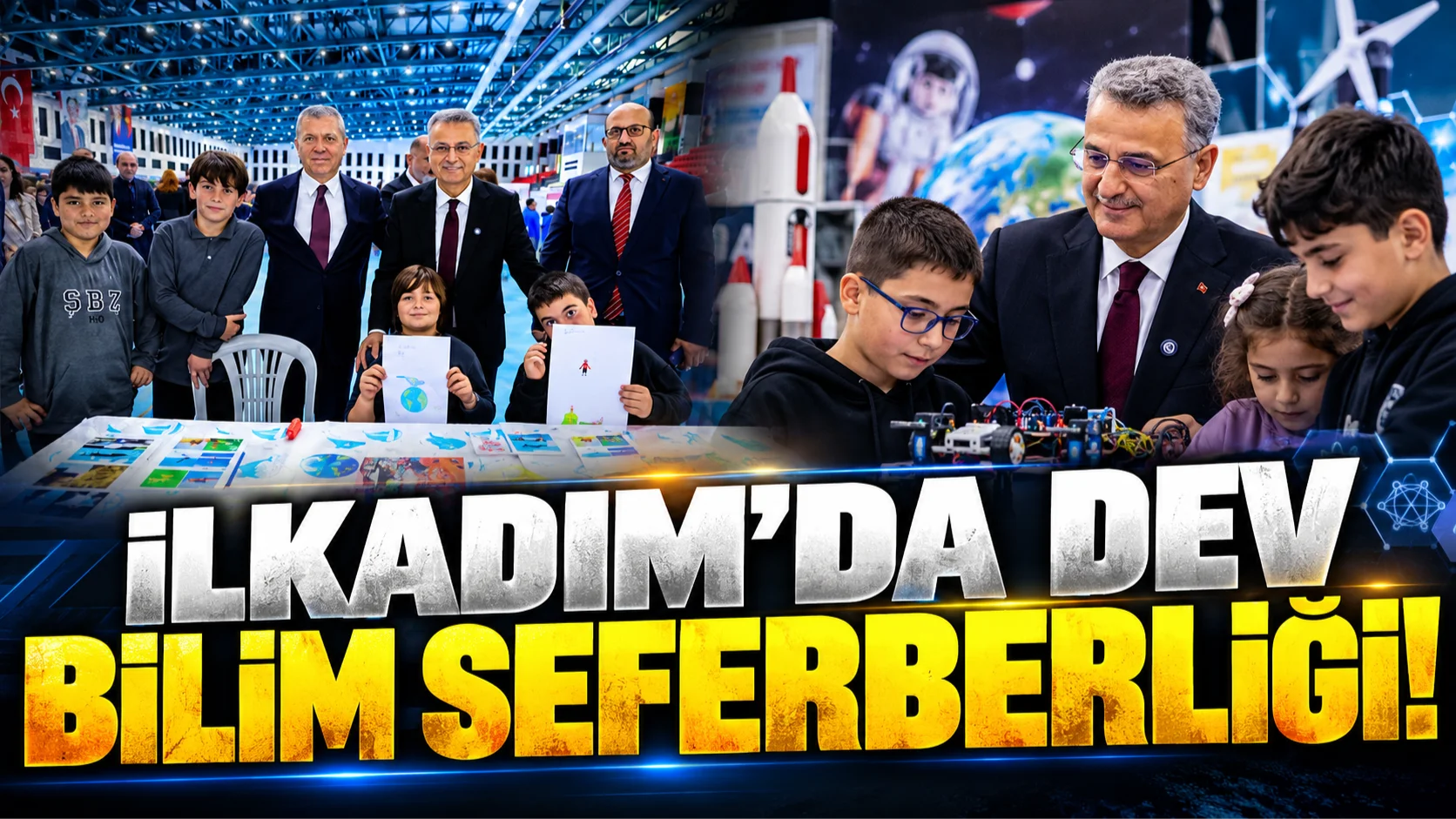 Samsun İlkadım Belediyesi'nde bilim heyecanı: Başkan Kurnaz'dan gençlere mesaj