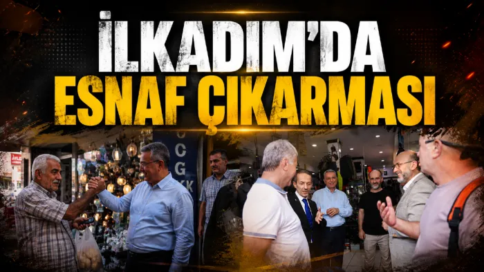 Samsun İlkadım'da esnaf çıkarması 