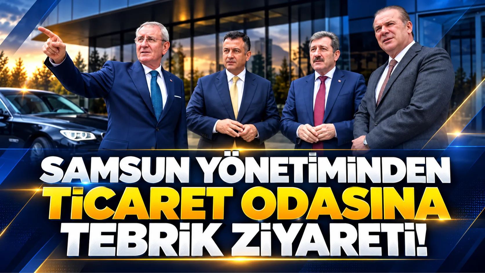 Samsun TSO'da yeni döneme önemli ziyaret! Tavlı ve Doğan'dan tebrik