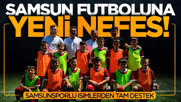 Samsun'da Ali Bilgici Futbol Akademisi kapılarını açtı D