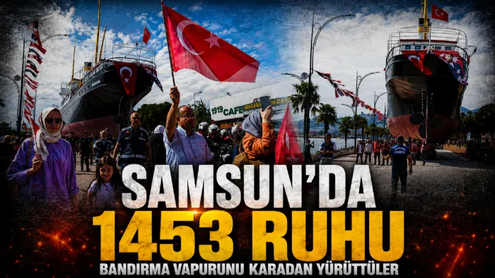 Samsun'da Bandırma Vapuru Müzesi taşındı