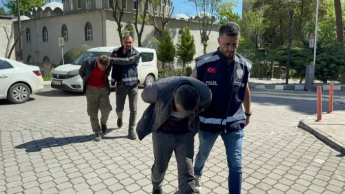 Samsun'da kıskıvrak yakalandılar! 100 bin TL değerinde malzeme çaldılar...