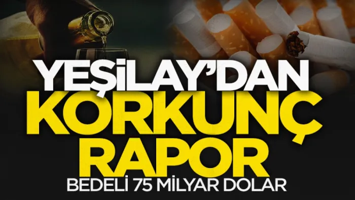 Samsun'da Yeşilay'dan korkunç rapor: Bağımlılığın bedeli 75 milyar dolar
