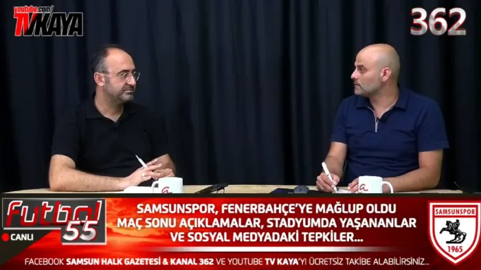 Samsunspor: 0-2 Fenerbahçe | 31 Ağustos 2026 Futbol 55 | Maç Öncesi ve Sonrası Yaşanan Gelişmeler
