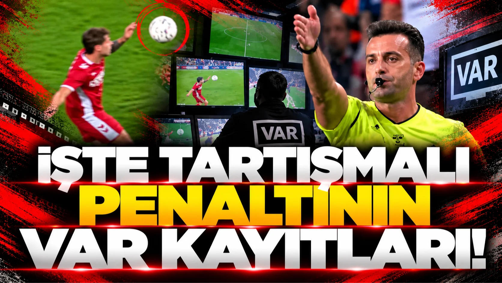 Samsunspor-Amedspor maçındaki penaltının VAR konuşmaları ortaya çıktı!