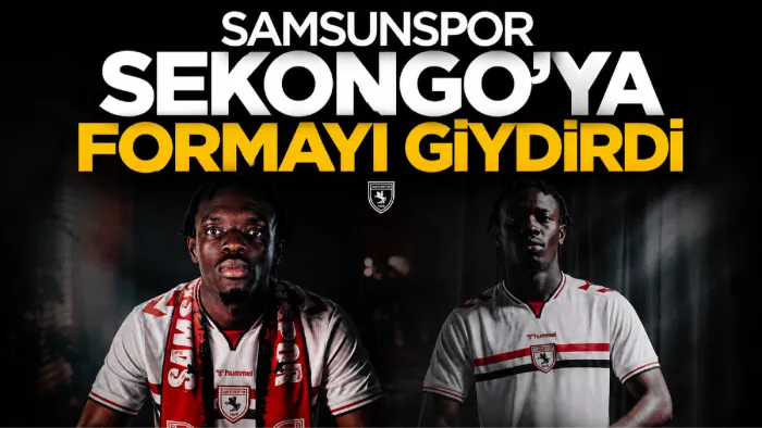 Samsunspor Antoine Sekongo’yu resmen açıkladı