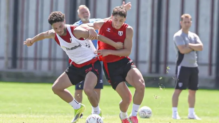 Samsunspor, Çorum FK maçı hazırlıklarını sürdürdü