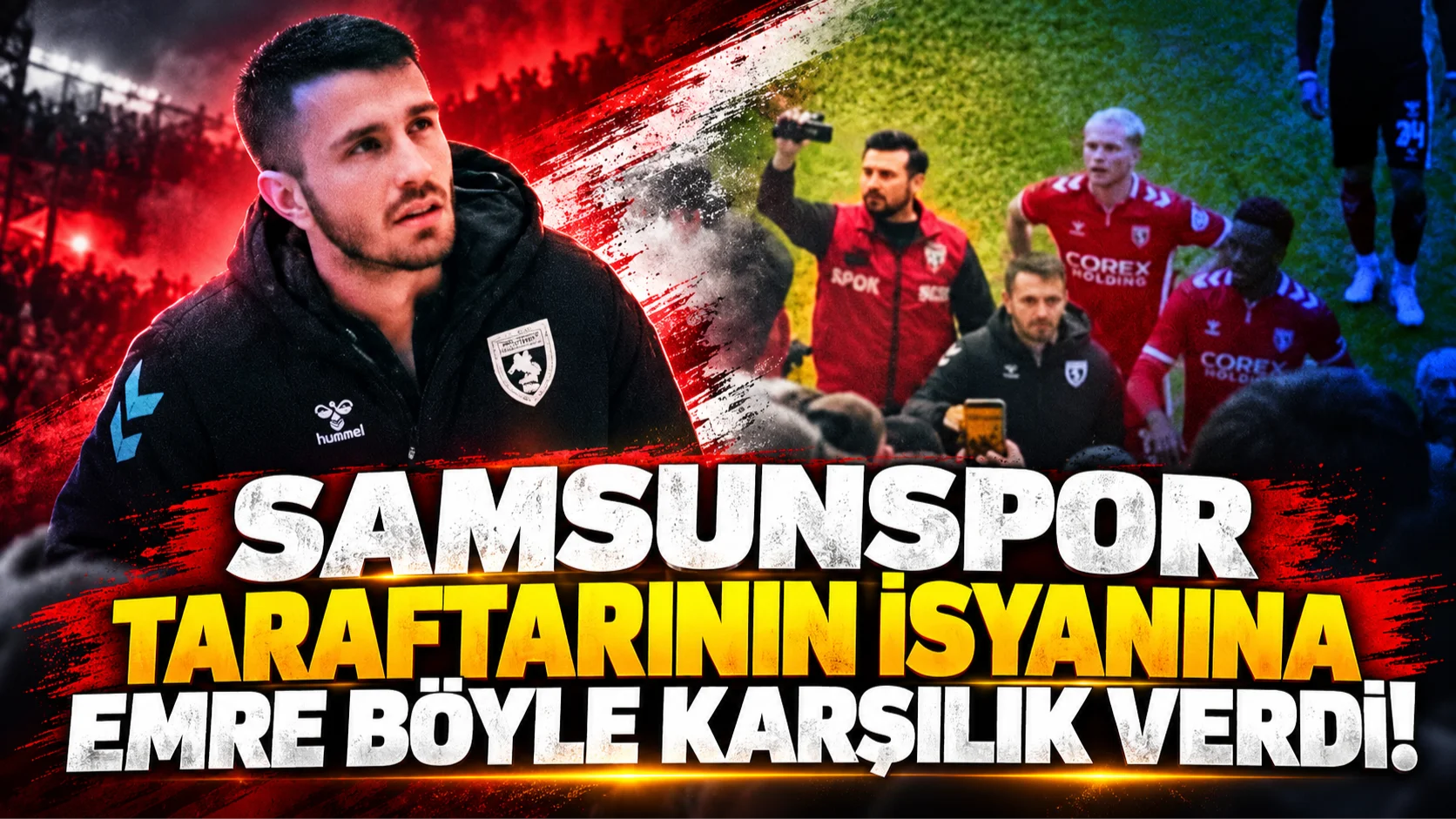 Samsunspor taraftarının isyanına Emre Kılınç böyle karşılık verdi