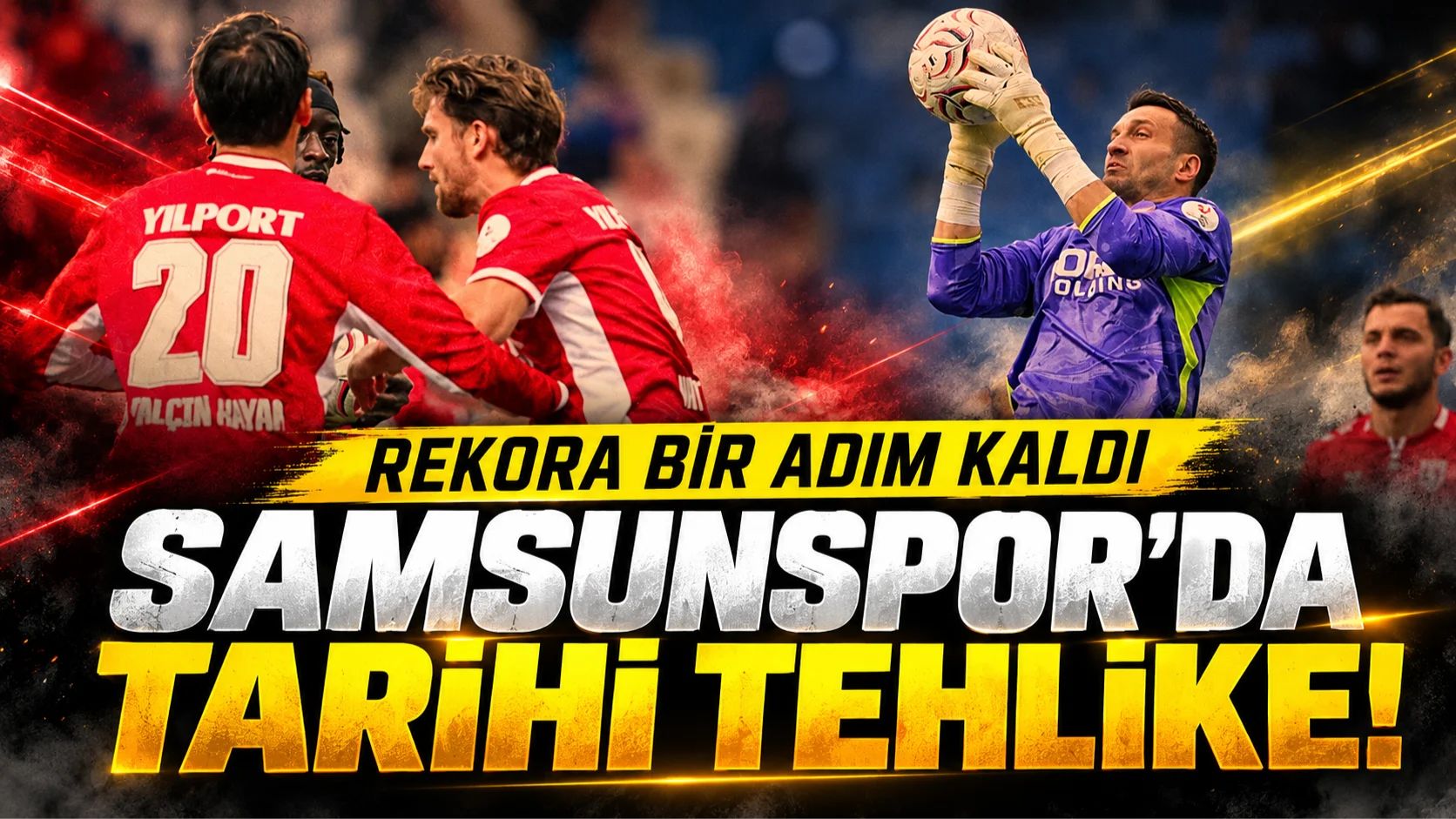 Samsunspor Tarihi Uçurumun Kenarında: Tersten Rekora Sadece 90 Dakika Kaldı!