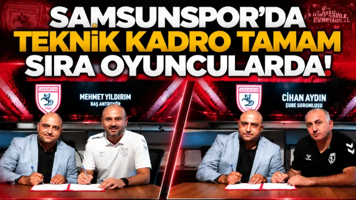 Samsunspor Voleybol’da Teknik Kadro Tamam, Gözler Transferlerde