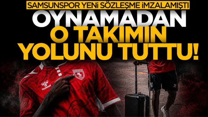 Samsunspor’a imza attı, oynamadan ayrıldı! İşte Diabate'nin yeni takımı...