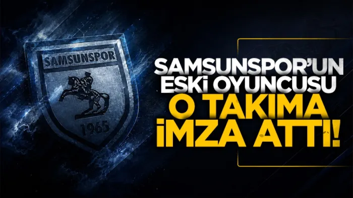 Samsunspor'a veda etmişti: Soner Gönül'ün yeni adresi belli oldu 