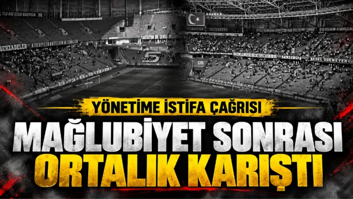 Samsunspor’da 5-1’lik hezimet sonrası taraftar isyan etti: “Yönetim istifa”