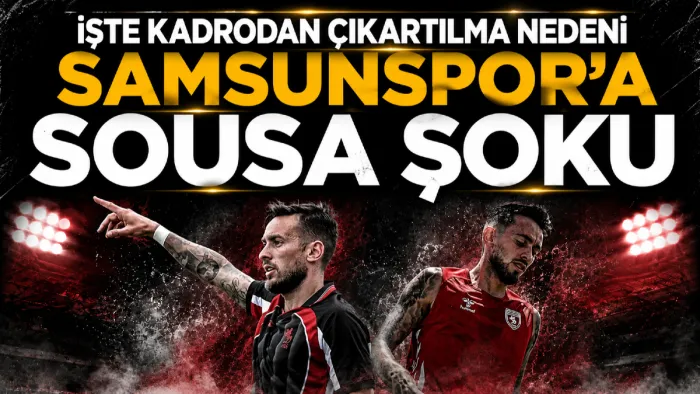 Samsunspor’da Afonso Sousa şoku! Göztepe maçında neden yok?