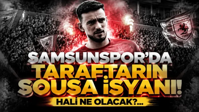Samsunspor’da Afonso Sousa tepkisi! Taraftarlar isyan etti