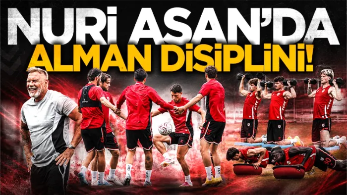 Samsunspor'da Alman disiplini: Fink'in yüzü gülüyor