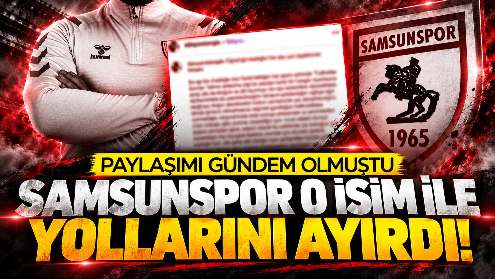 Samsunspor'da bir ayrılık daha! O sözleri yeniden gündemde