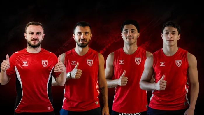 Samsunspor'da futbolcular sağlık kontrolünden geçti