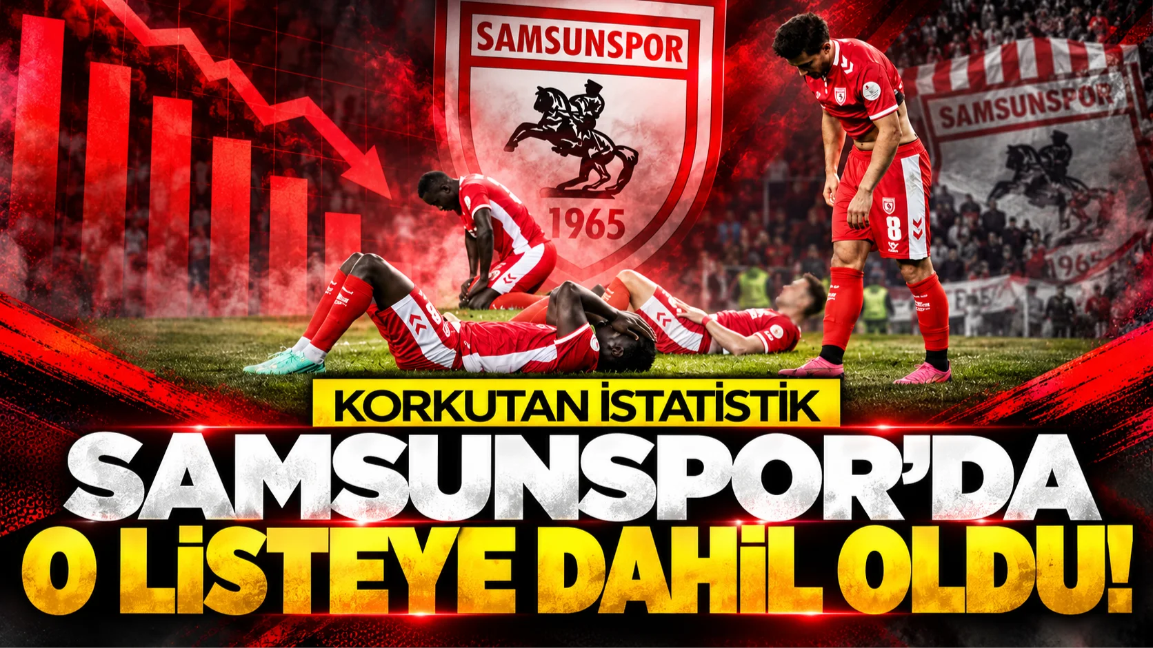 Samsunspor'da küme düşme alarmı! 7 maçlık seri endişelendiriyor