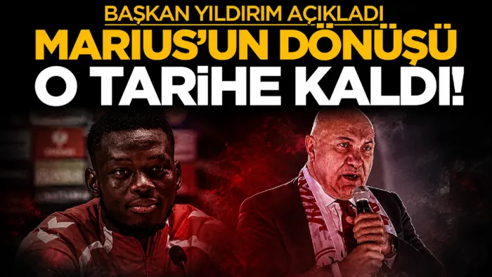 Samsunspor’da Marius Mouandilmadji’nin dönüş tarihi belli oldu: 6 hafta yok