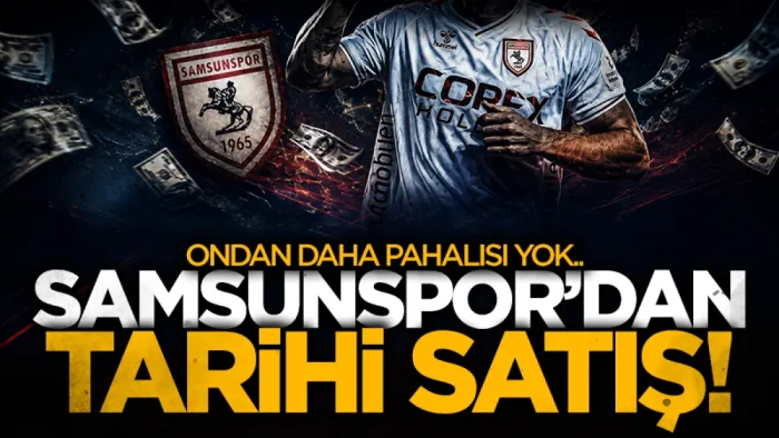 Samsunspor'da rekor transfer satışı: Rick van Drongelen tarihe geçti D