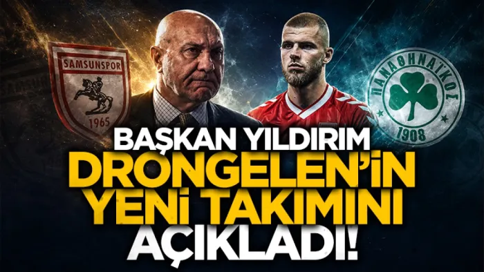 Samsunspor'da Rick Van Drongelen ayrılığı kapıda: Panathinaikos ile anlaşma an meselesi 