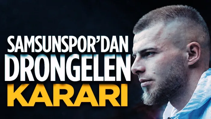 Samsunspor'da Rick van Drongelen için karar verildi
