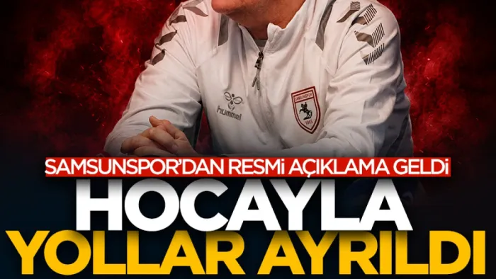 Samsunspor'dan resmi açıklama geldi! Cedric Cattenoy ile yollar ayrıldı... 