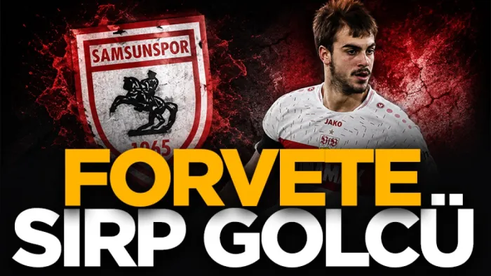 Samsunspor’un forvet gündemine Sırp golcü girdi 