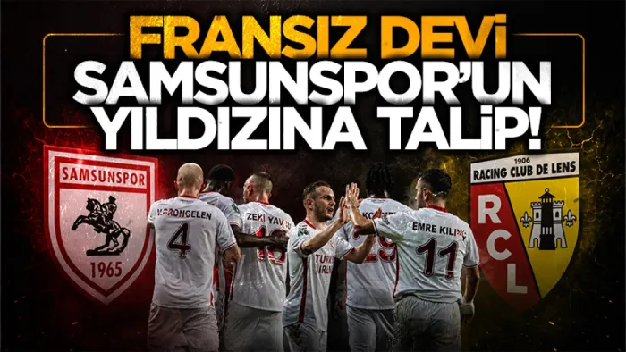 Samsunspor'un Hollandalı yıldızı Rick van Drongelen'e RC Lens kancası! D