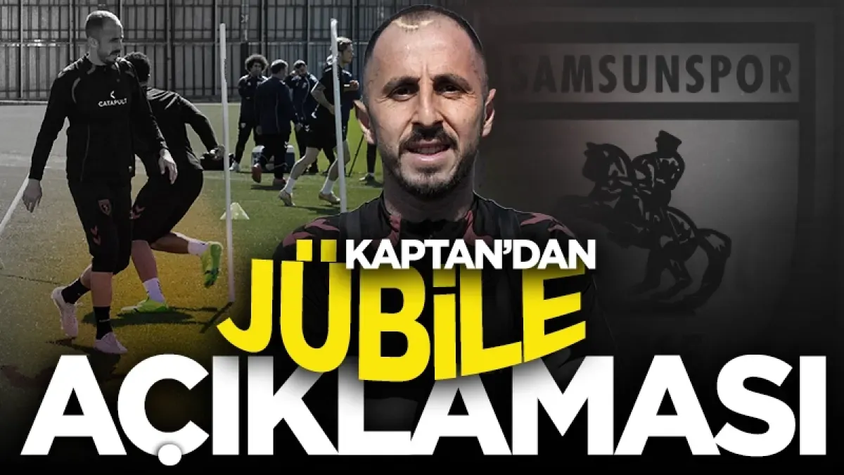 Samsunspor'un Kaptanı Zeki Yavru'dan jübile mesajı