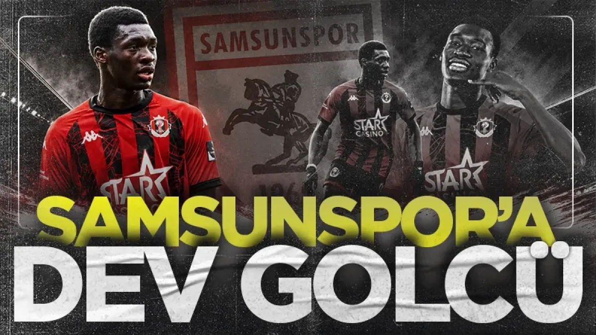 Samsunspor'un radarında dev golcü: Pape Moussa Fall