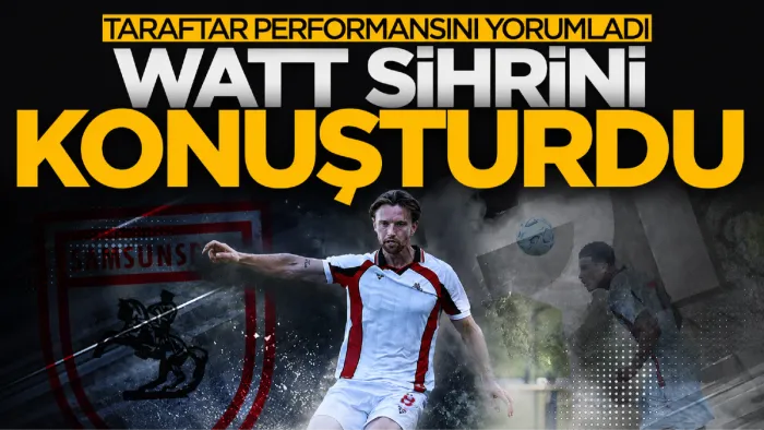 Samsunspor’un yeni transferi Elliot Watt performansıyla taraftarı mest etti!