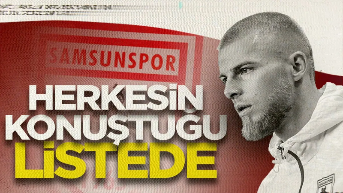 Samsunspor'un yıldızı Rick van Drongelen herkesin konuştuğu listede!