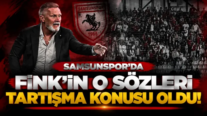 Thorsten Fink’in o sözleri sonrası Samsunspor taraftarı ikiye bölündü