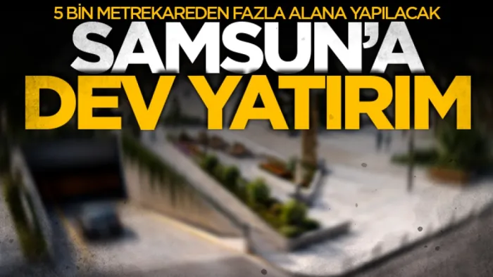 Vezirköprü’ye 129 araçlık kapalı otopark ve meydan yapılacak