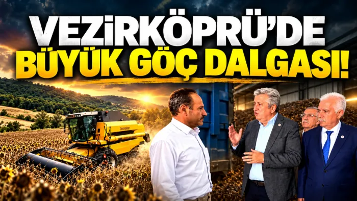 Yeni Parti Samsun Milletvekili Murat Çan: Vezirköprü'den umudunu kaybeden gidiyor!