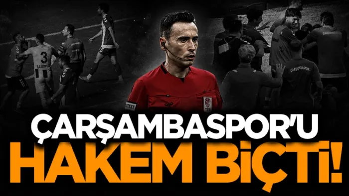 YEŞİL BEYAZLILARI HAKEM BİÇTİ! | Bitlis 1916 - Çarşambaspor 3-2